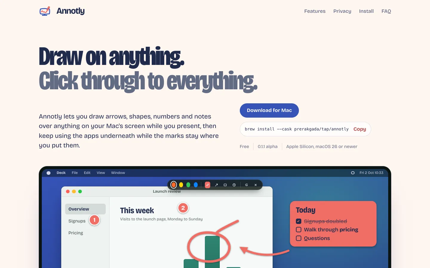 Annotly website