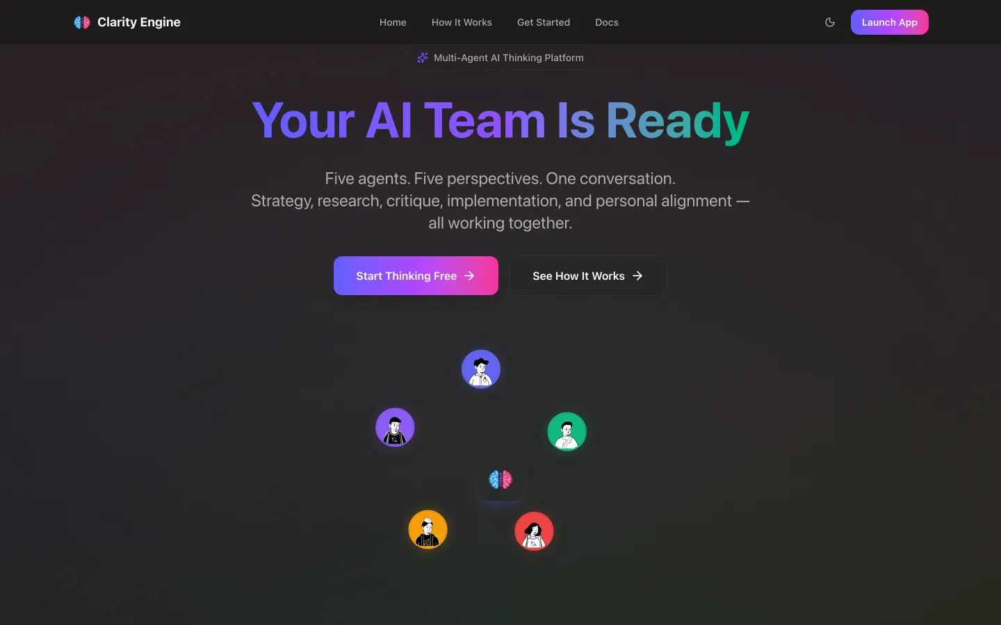 Clarity Engine website